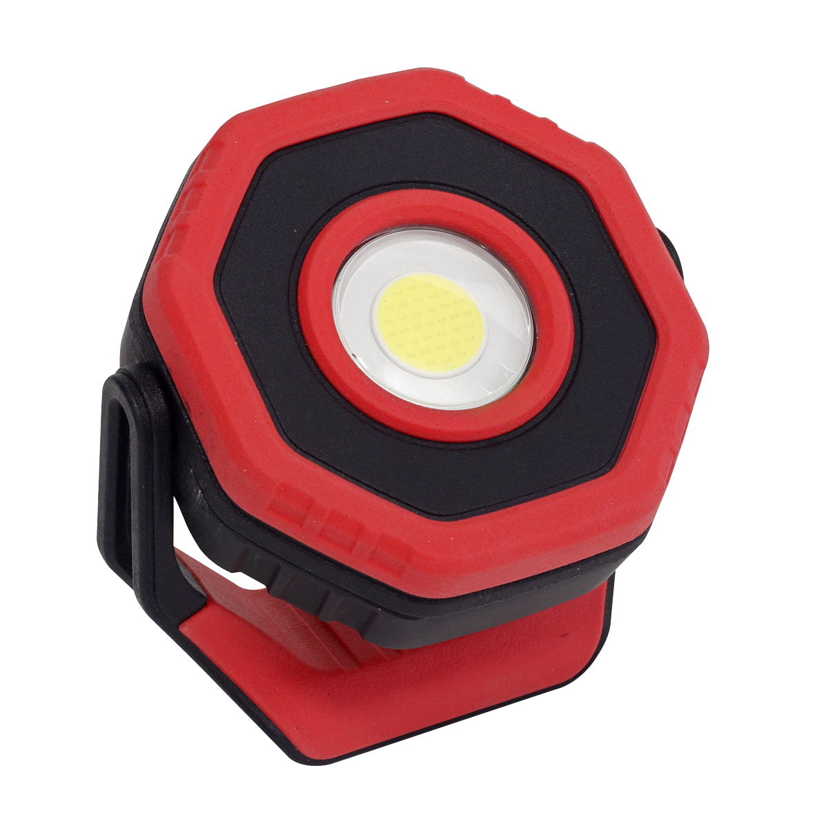 Rechargeable 360° Pocket Floodlight with Magnet 7W COB LED - Red