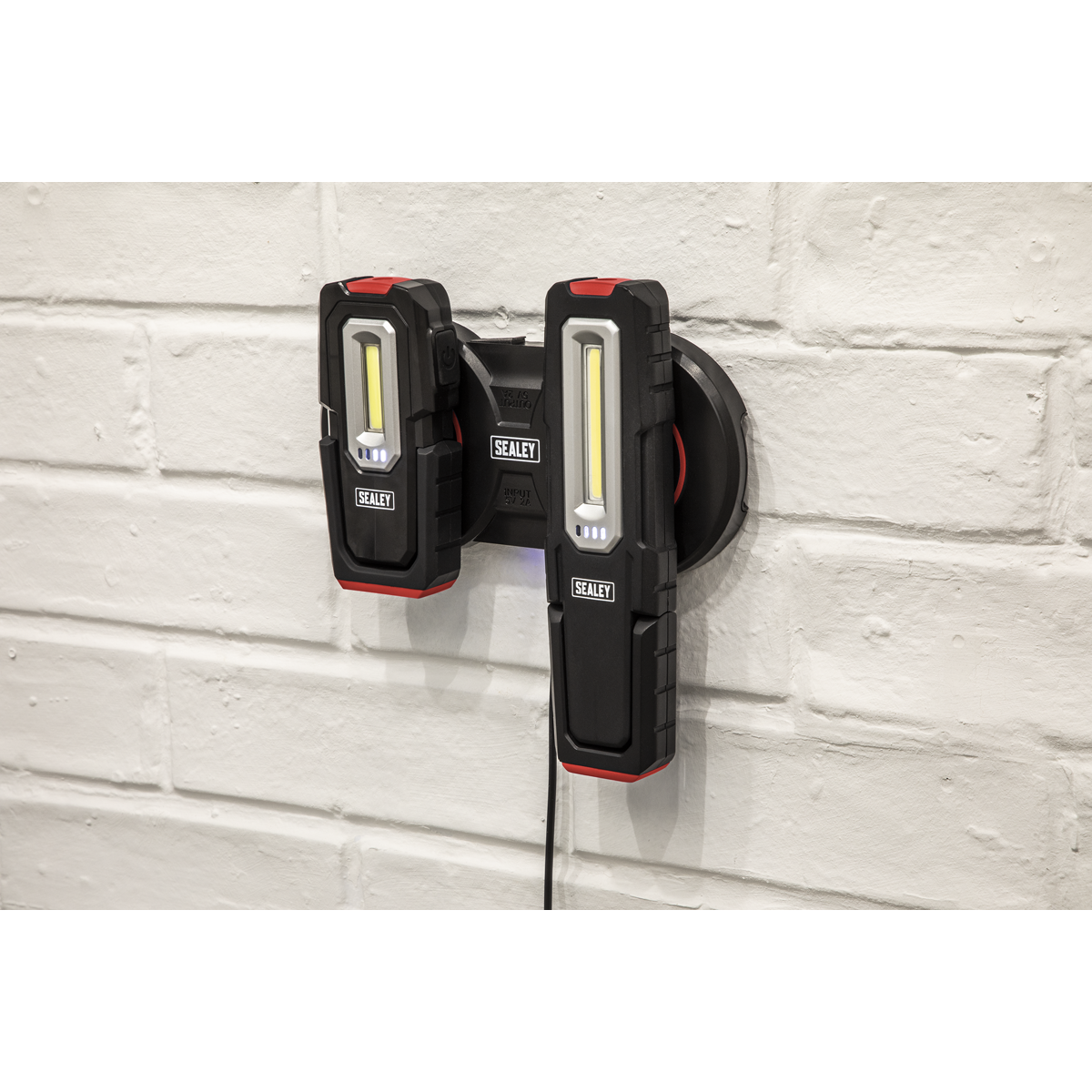 Inspection Light with Double Wireless Charging Base 3W & 5W COB LED