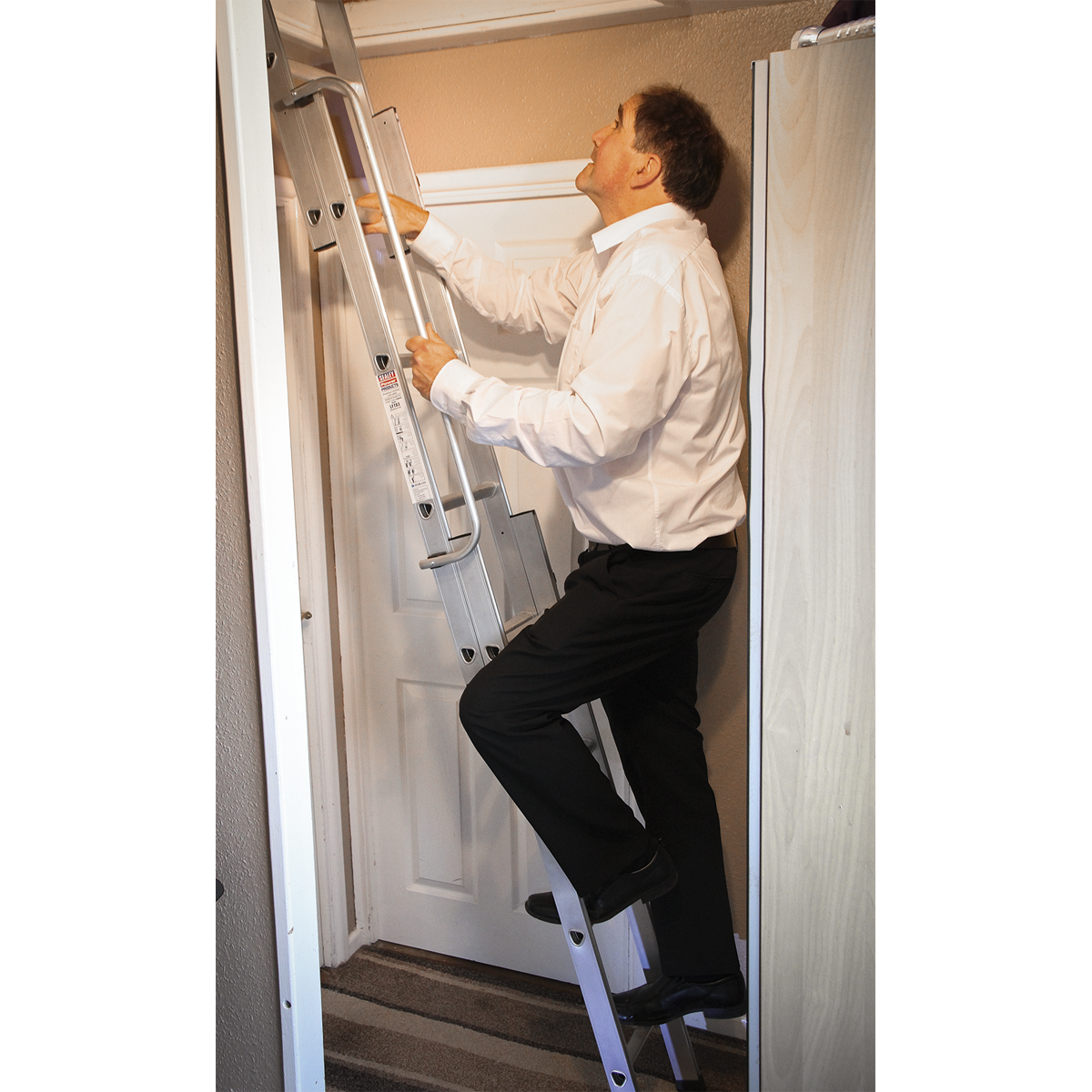 3-Section Loft Ladder - BS 14975:2006