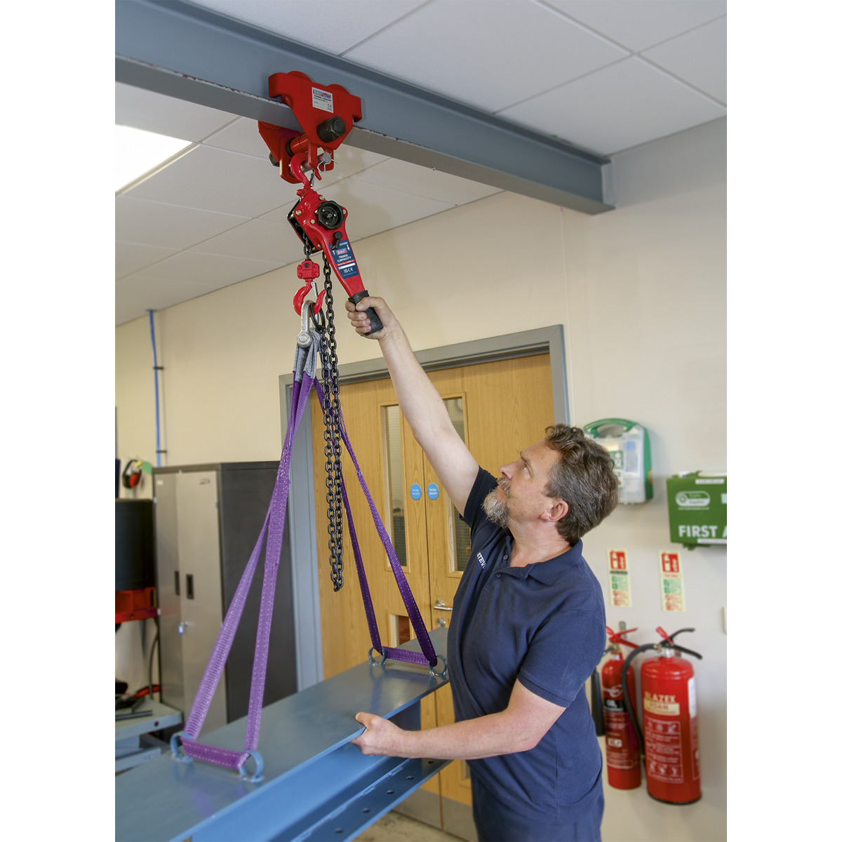 Steel Lever Hoist 750kg
