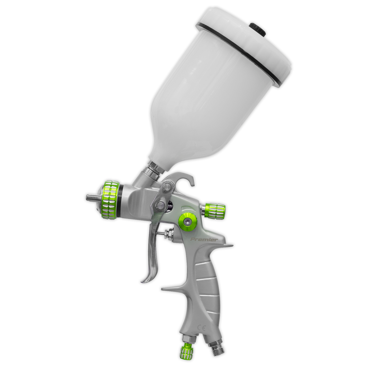 Premier Professional LVLP Gravity Feed Spray Gun 1.4mm Set-Up