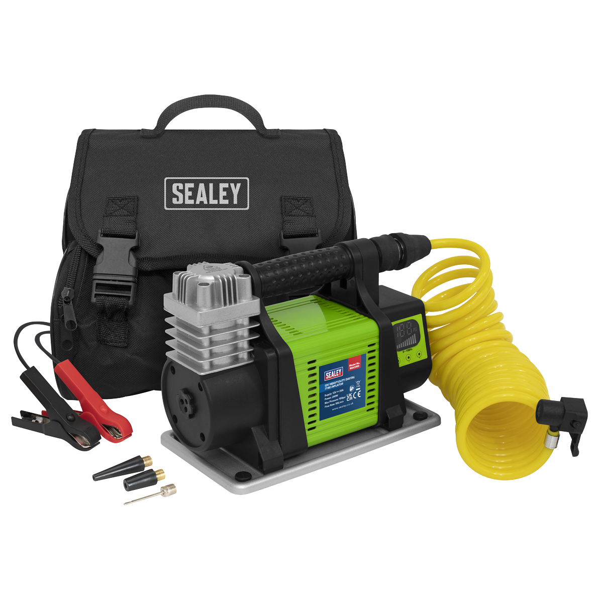 Heavy-Duty Digital Tyre Inflator 12V