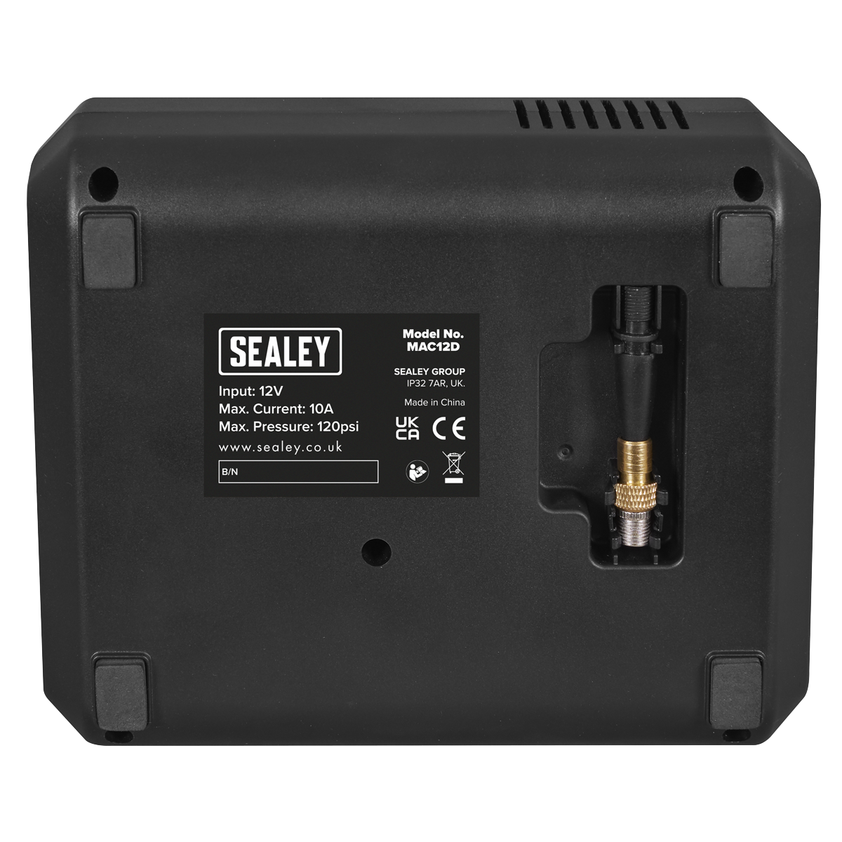 Tyre Inflator with Worklight 12V