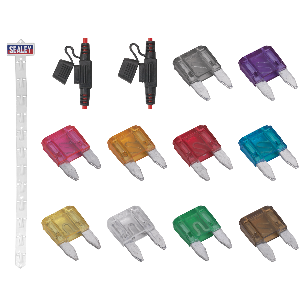 Clip Strip Deal - Automotive Mini Blade Fuses & Holders