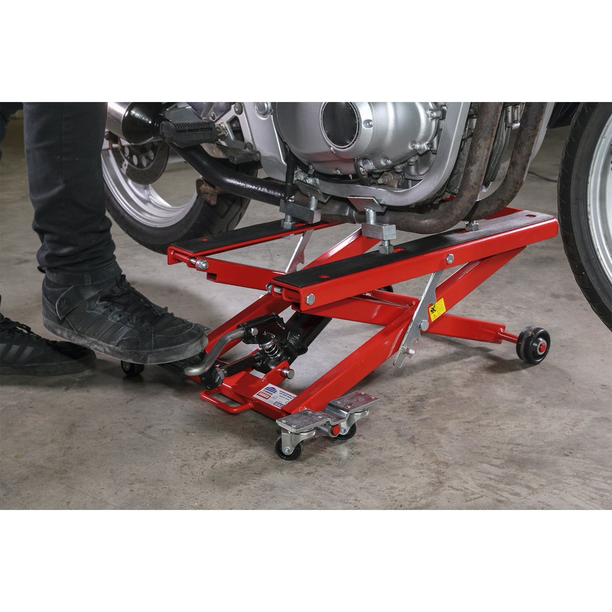 Hydraulic Motorcycle & Quad Scissor Lift 500kg Capacity