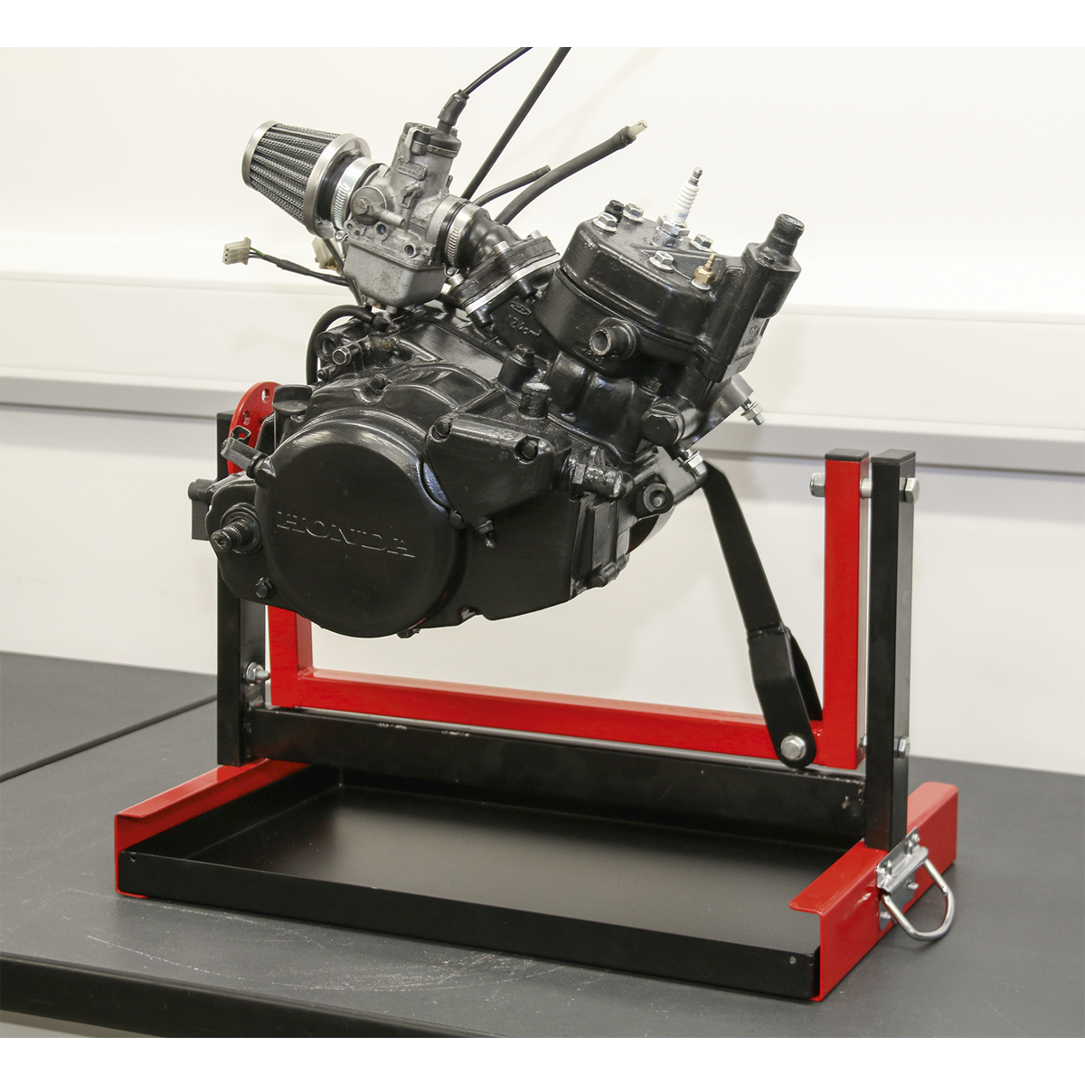 Motorcycle Engine Stand, Single/Twin Cylinder 30kg Capacity