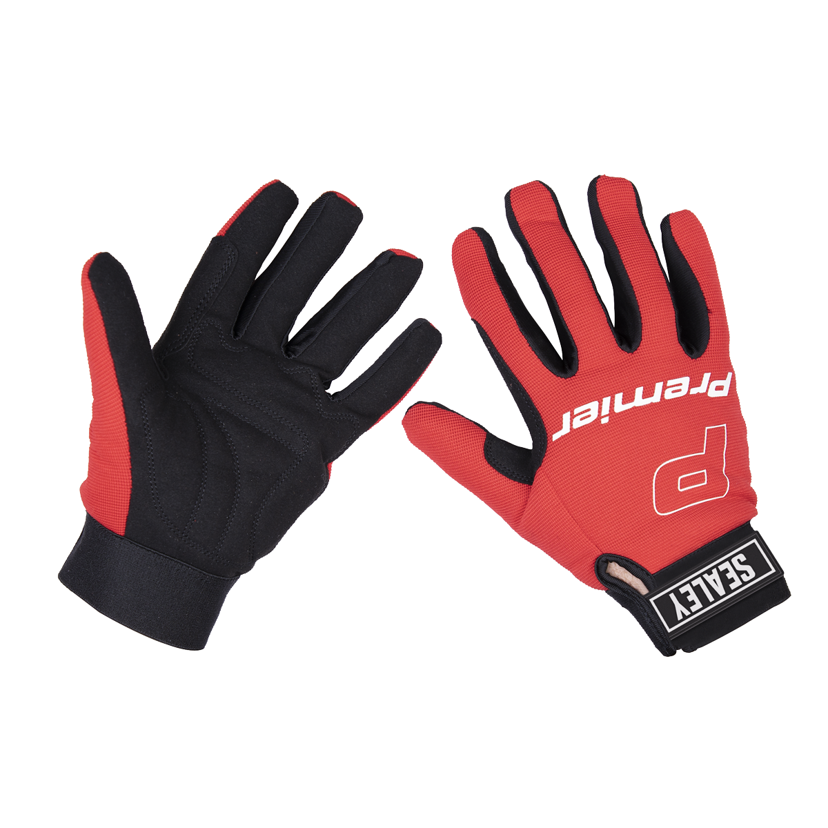 Premier Mechanic's Gloves Padded Palm - Large Pair