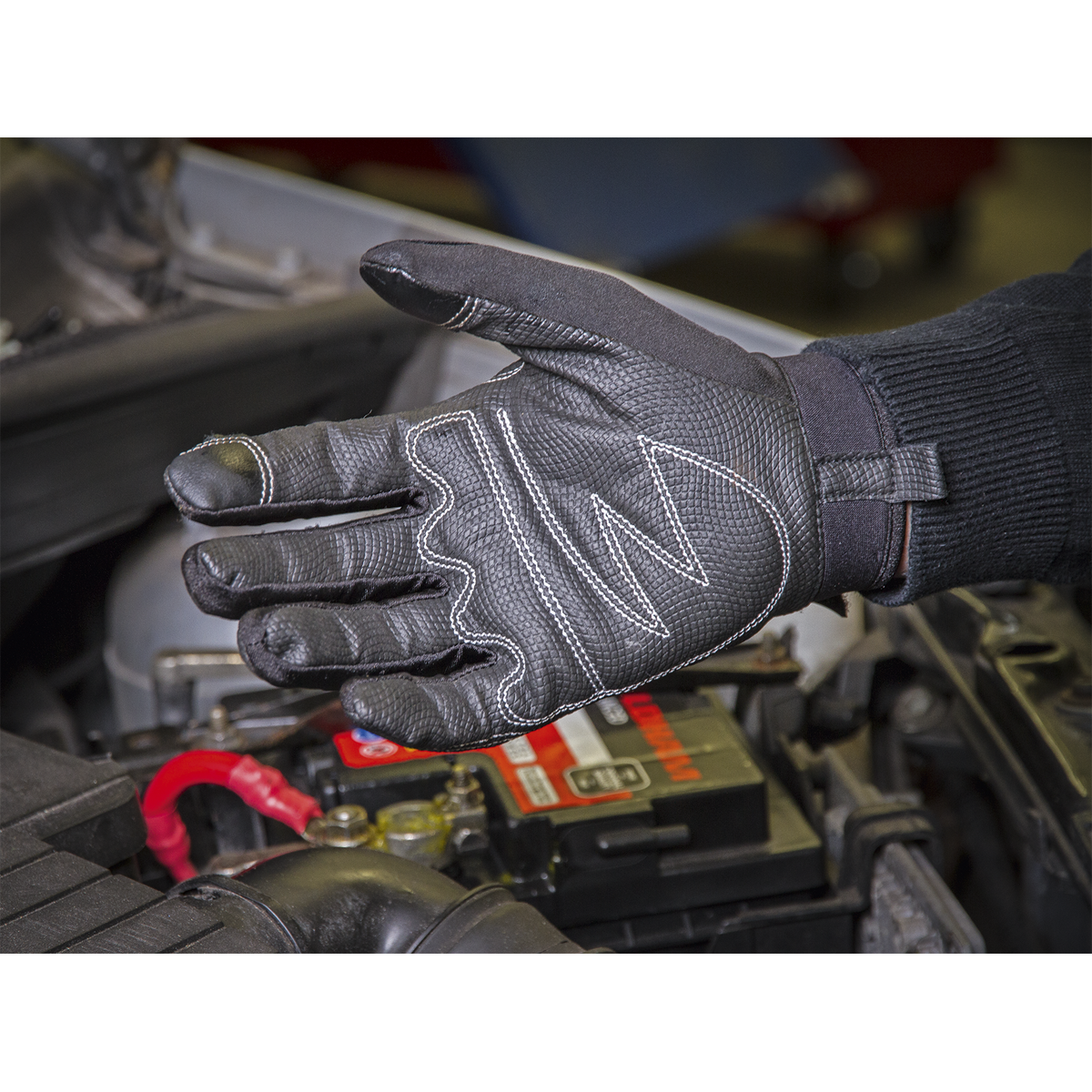 Premier Light Palm Tactouch Mechanic's Gloves - Large