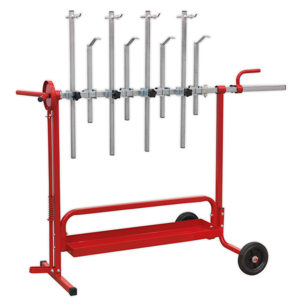 Heavy-Duty Universal Mobile Rotating Panel Stand