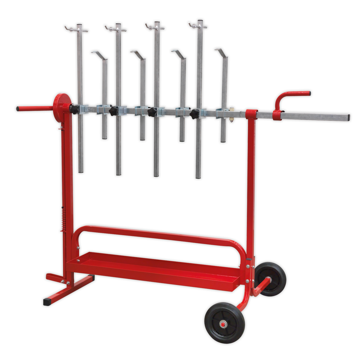 Heavy-Duty Universal Mobile Rotating Panel Stand