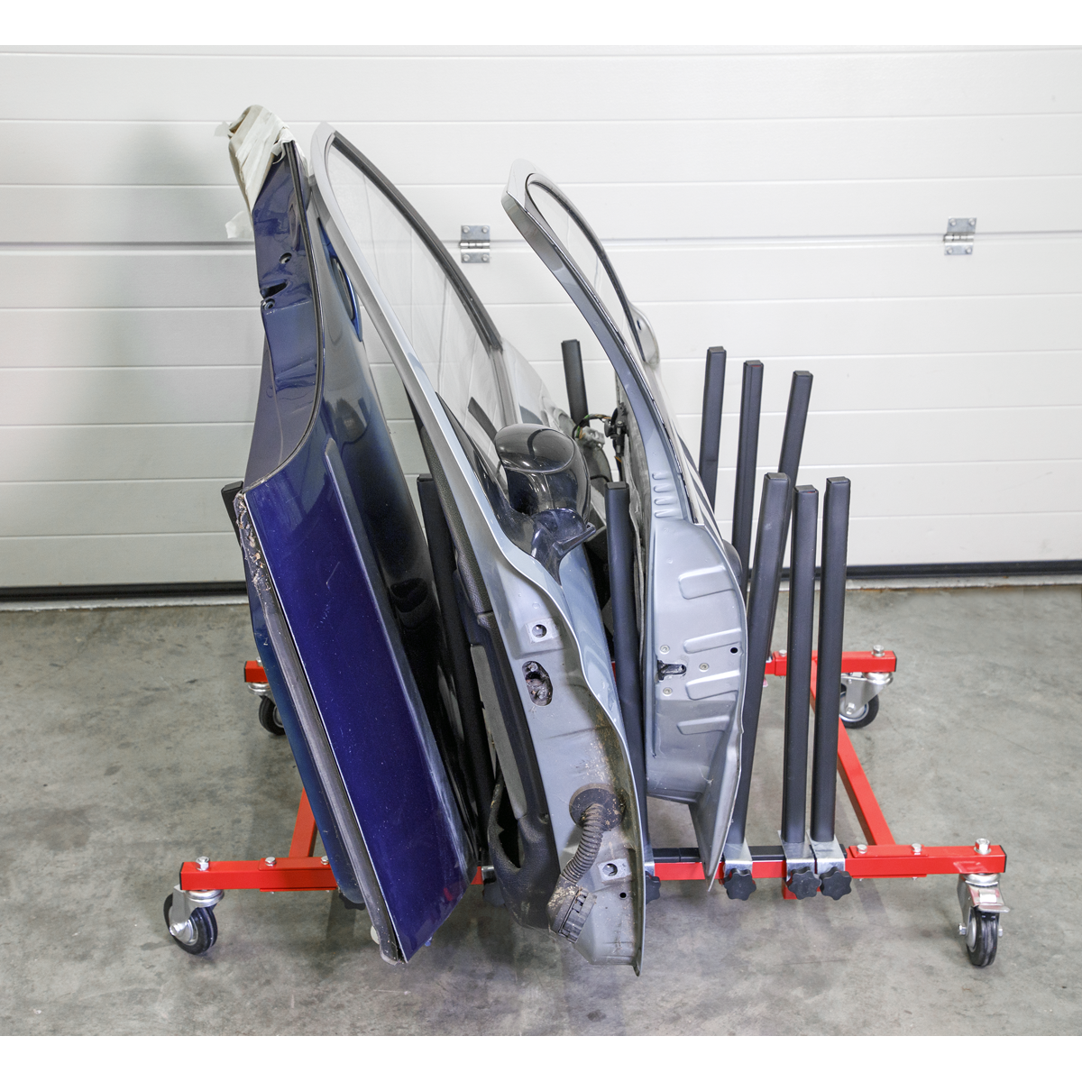 5 Panel Mobile Storage Rack