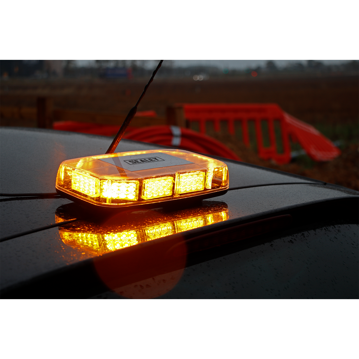 Mini Light Bar with Magnetic Base 50W SMD LED 12/24V