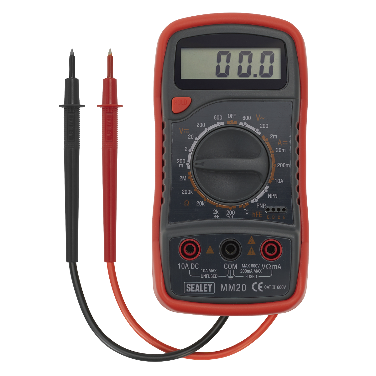 8-Function Digital Multimeter with Thermocouple