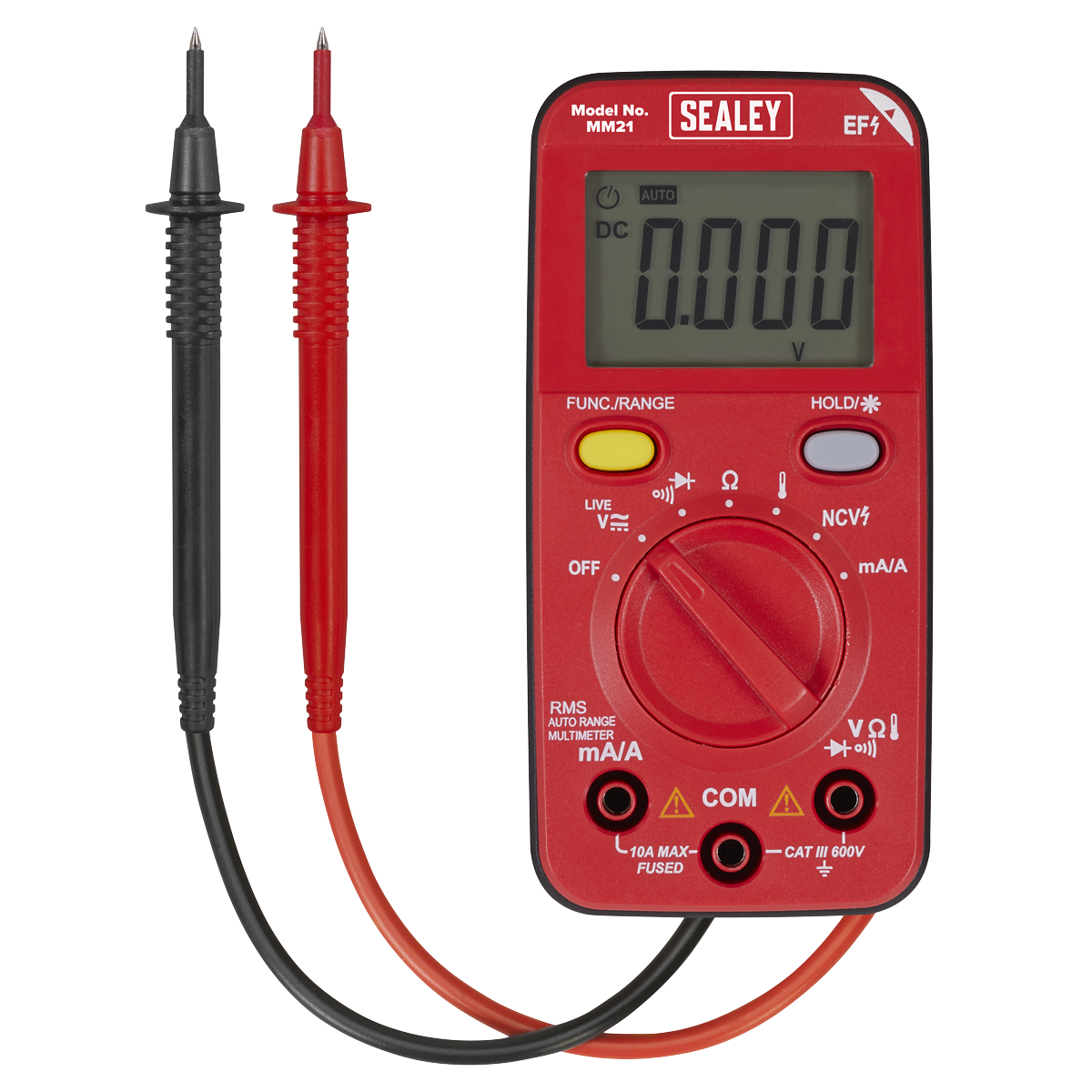 10-Function Professional Auto-Ranging Digital Multimeter