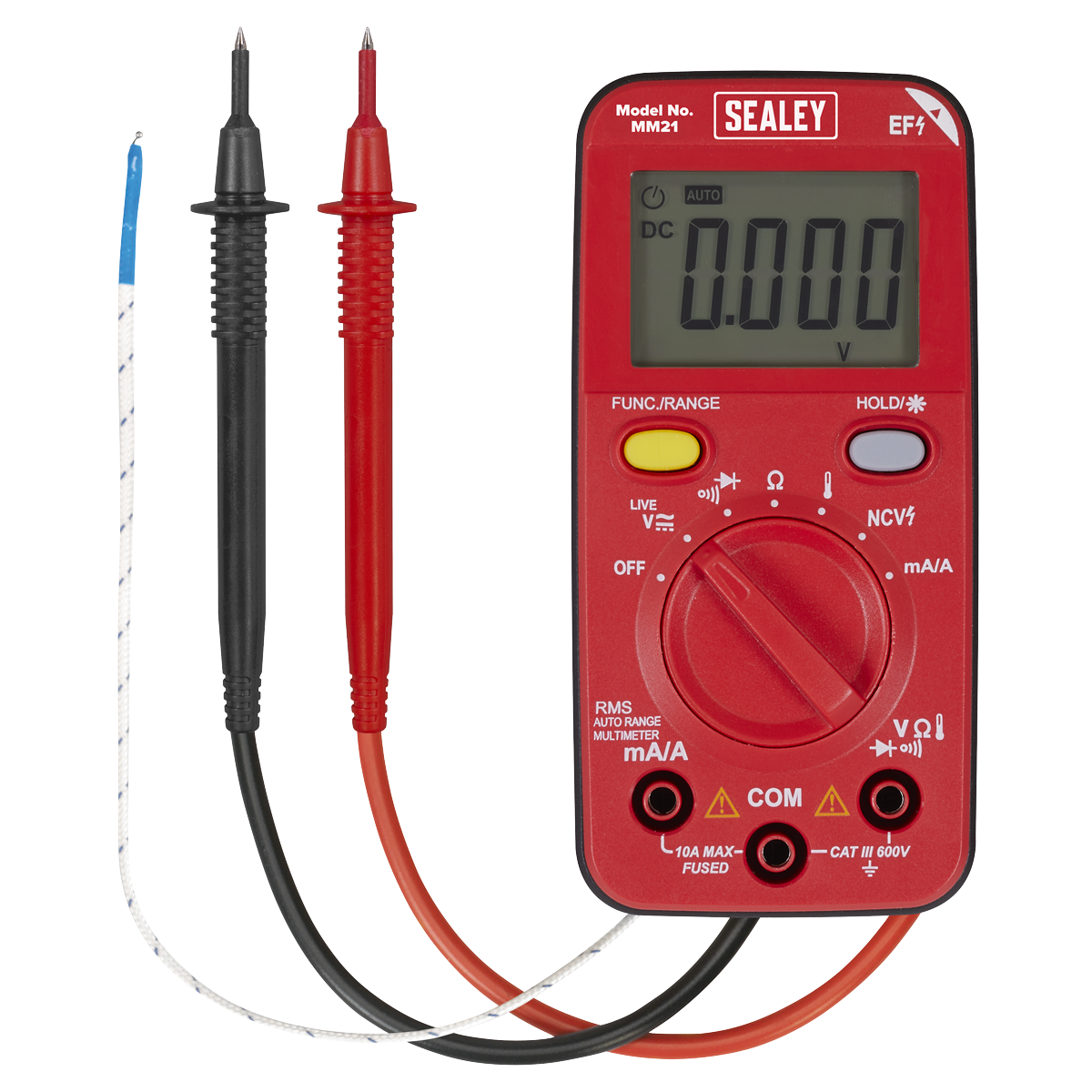 10-Function Professional Auto-Ranging Digital Multimeter