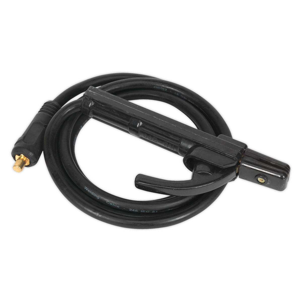 MMA Electrode Holder with Cable & DINSE Connector 2m 25mm²