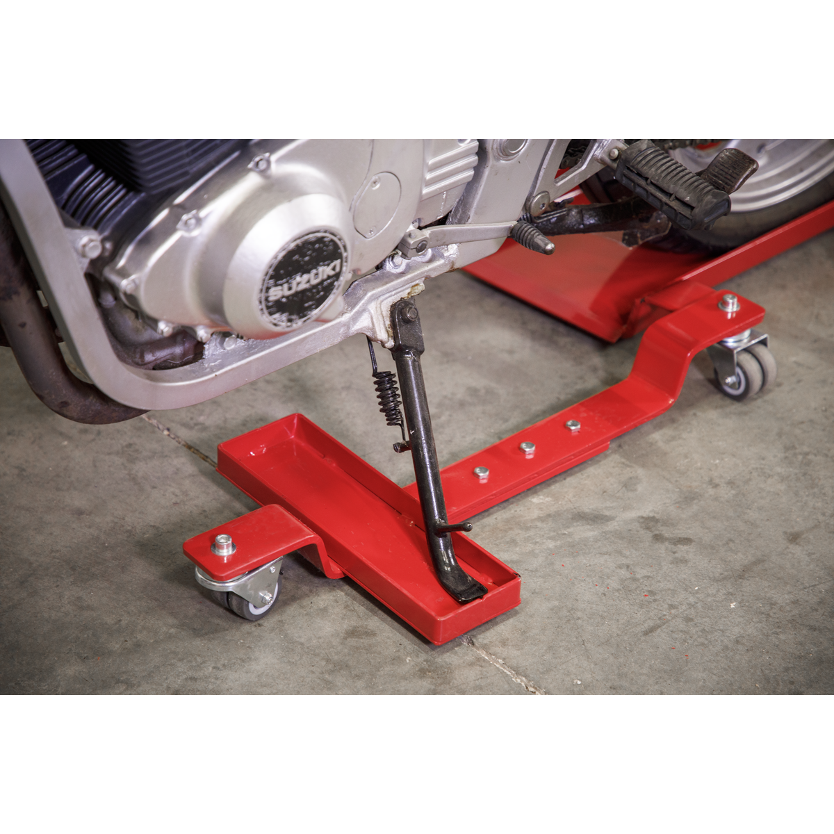 Motorcycle Rear Wheel Side Stand Type Dolly