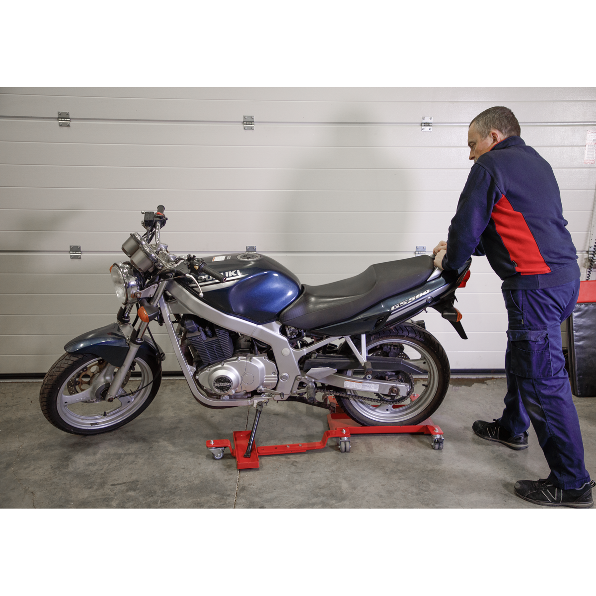 Motorcycle Rear Wheel Side Stand Type Dolly