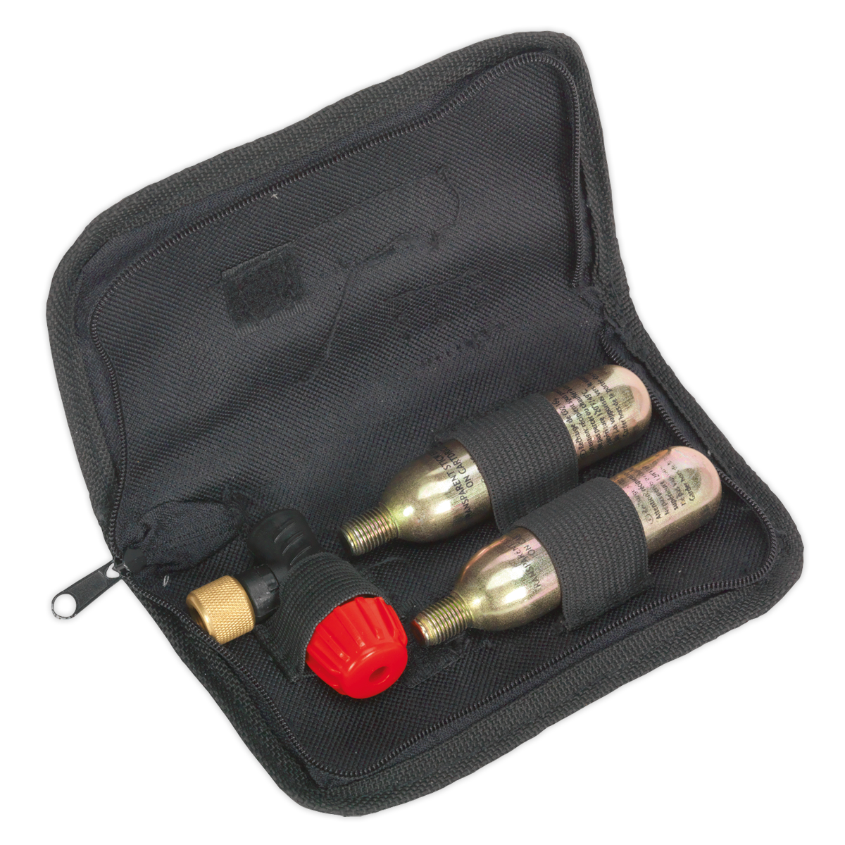 Motorcycle CO2 Emergency Tyre Inflator Kit