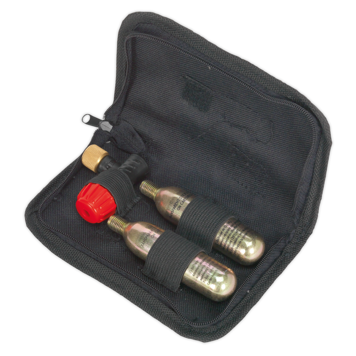 Motorcycle CO2 Emergency Tyre Inflator Kit