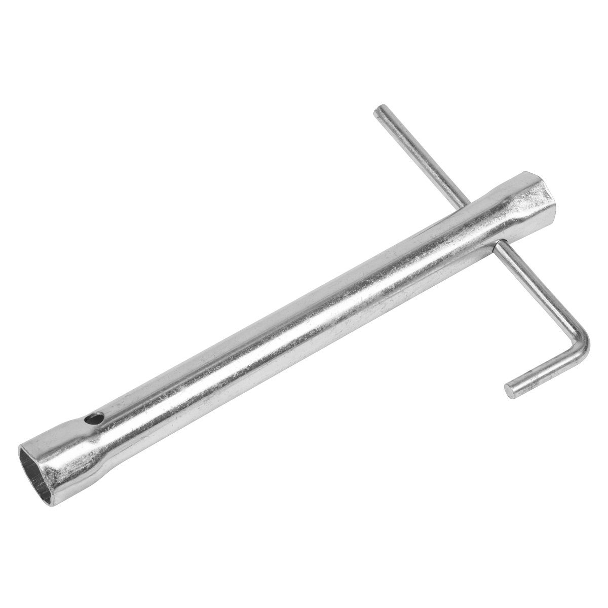 Long Reach Double End Spark Plug Box Spanner with L-Bar