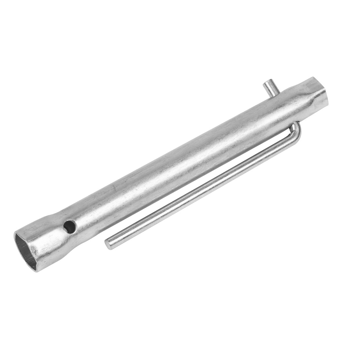 Long Reach Double End Spark Plug Box Spanner with L-Bar