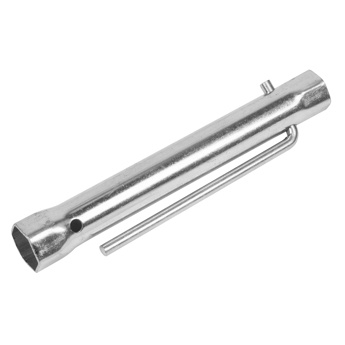 Long Reach Double End Spark Plug Box Spanner with L-Bar