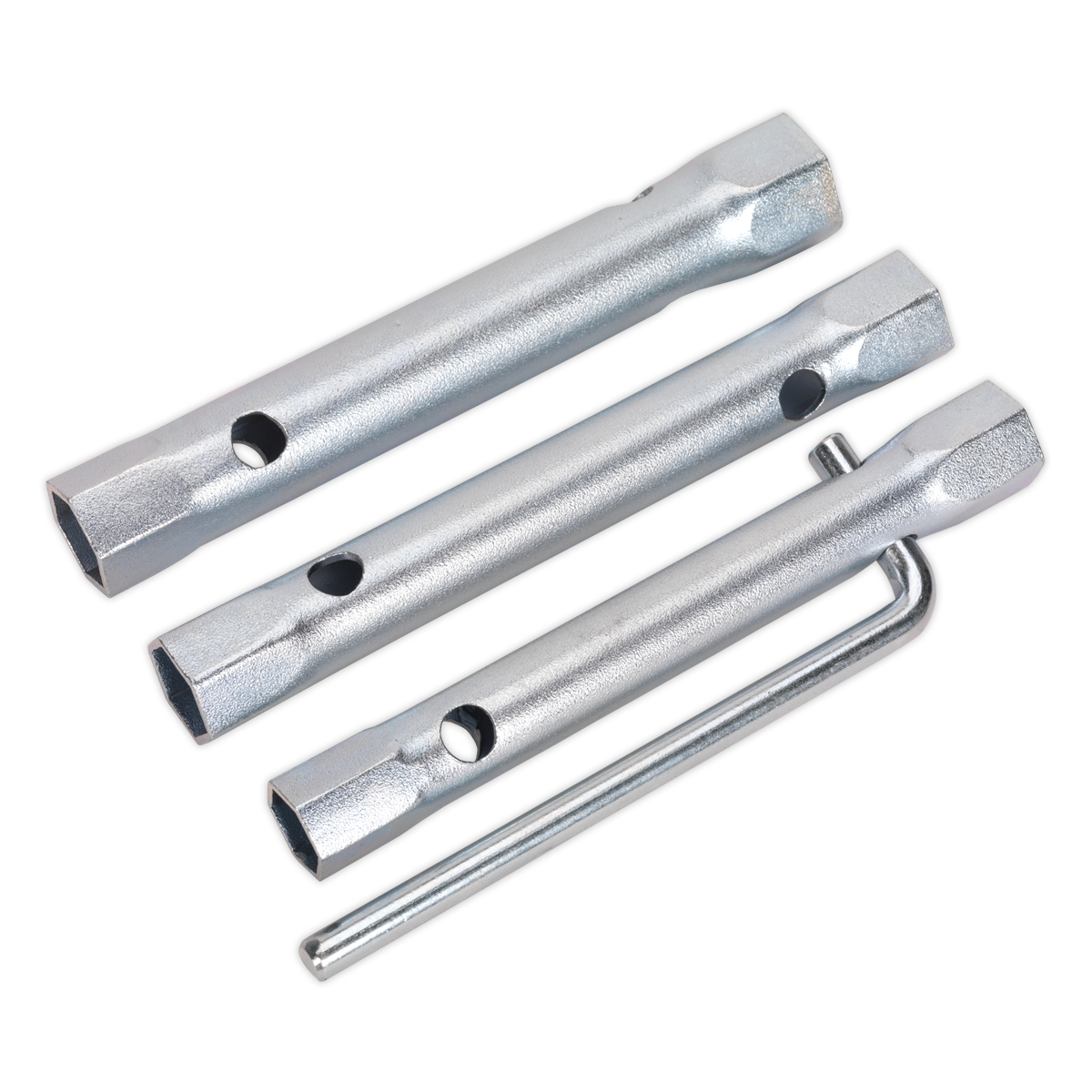 Long Reach Double End Spark Plug Box Spanner Set 3pc