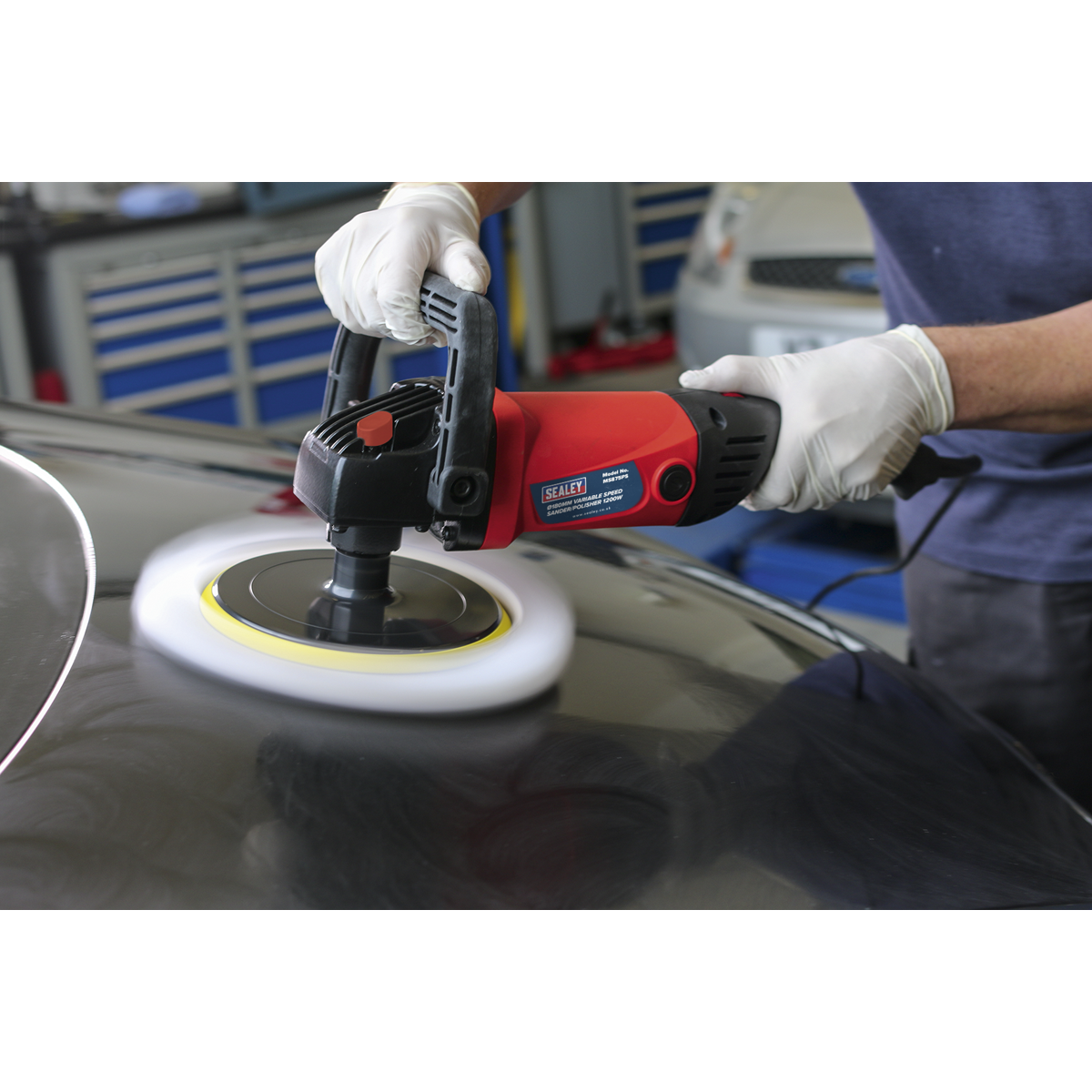 180mm Variable Speed Sander/Polisher 1200W/230V