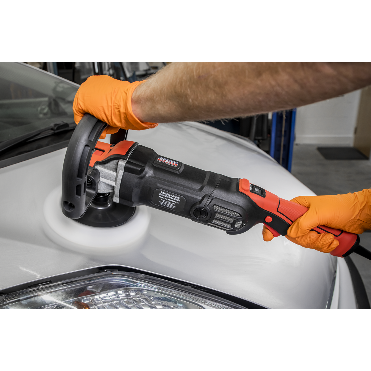 180mm Variable Speed Sander/Polisher 1400W/230V