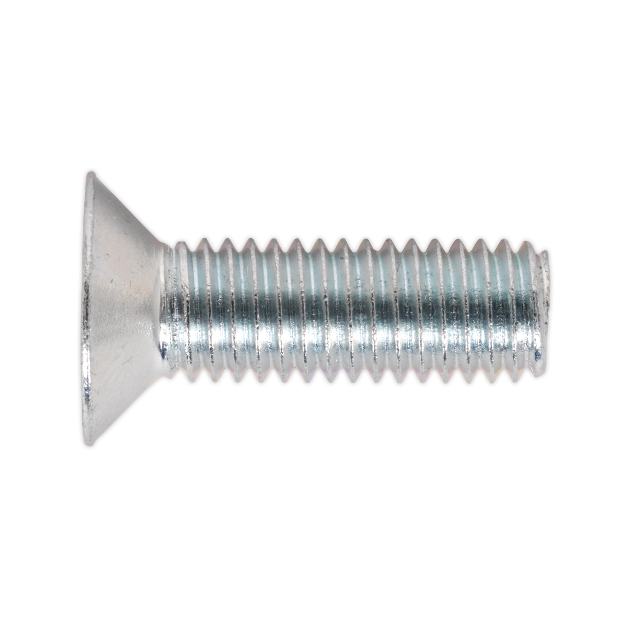 Zinc Plated Countersunk Pozi Machine Screw M8 x 25mm - Pack of 50
