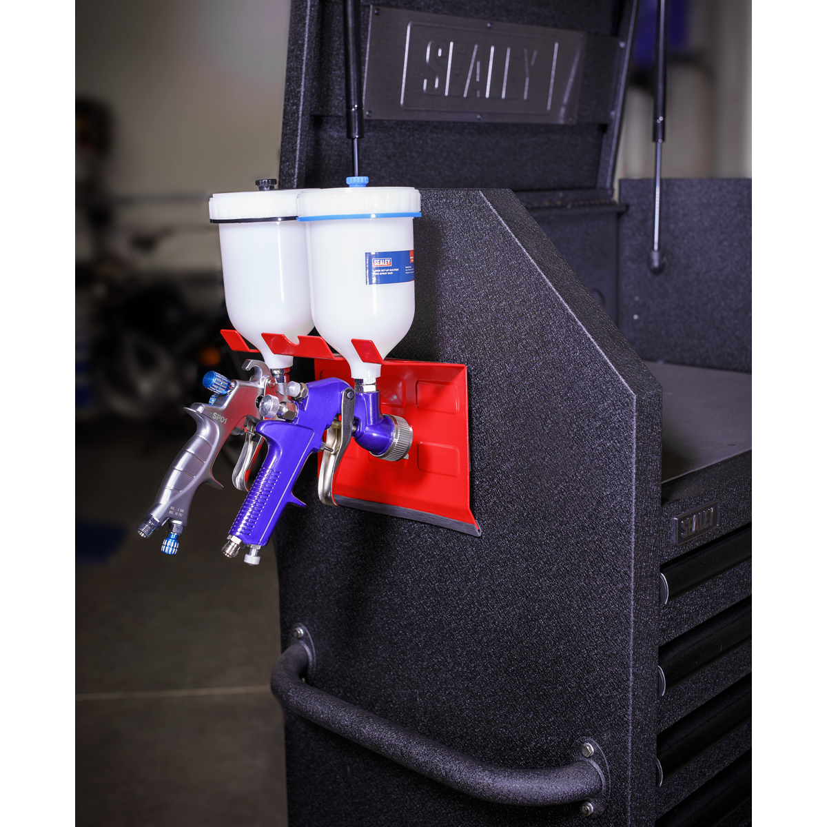 Magnetic Spray Gun Holder 2 Gun Capacity