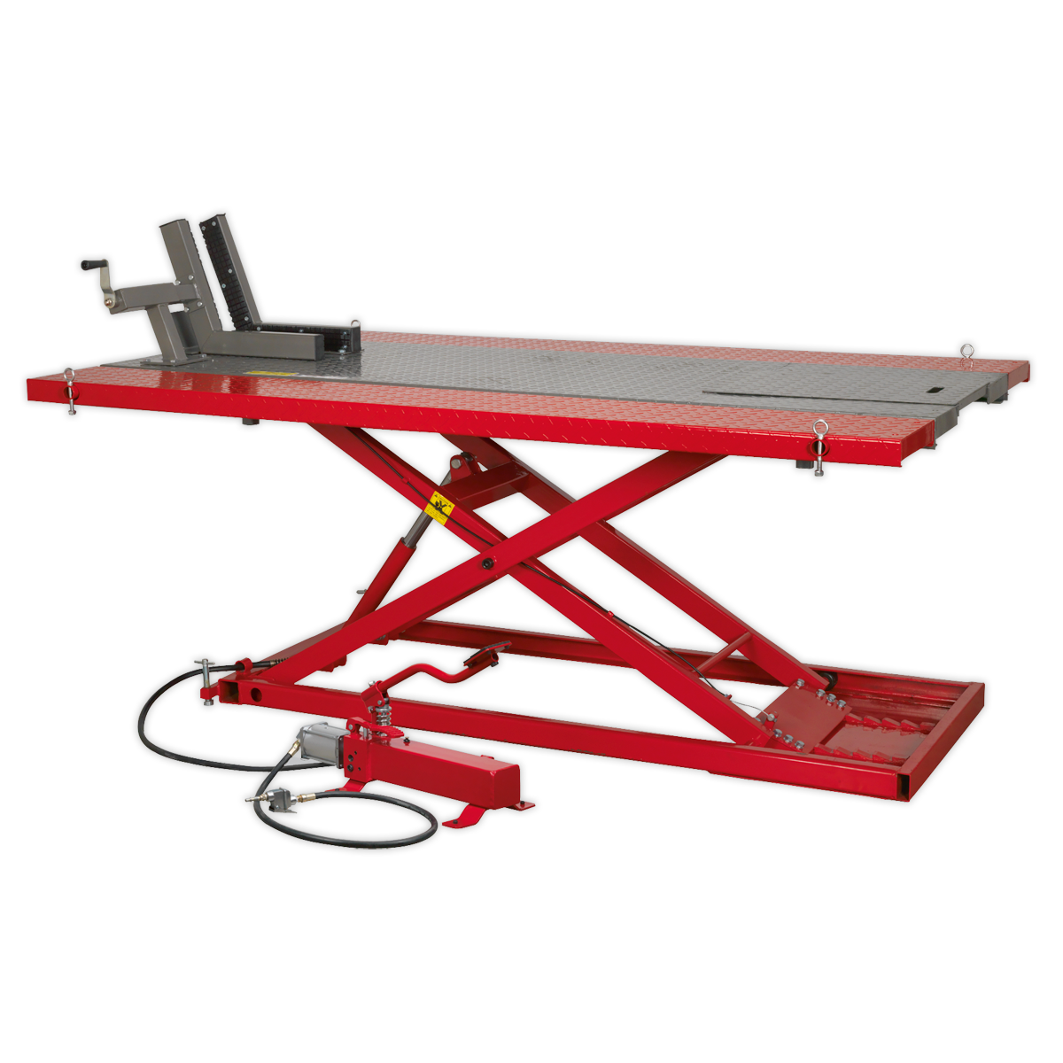 Air/Hydraulic Mini Tractor/Quad/Motorcycle Lift 680kg Capacity