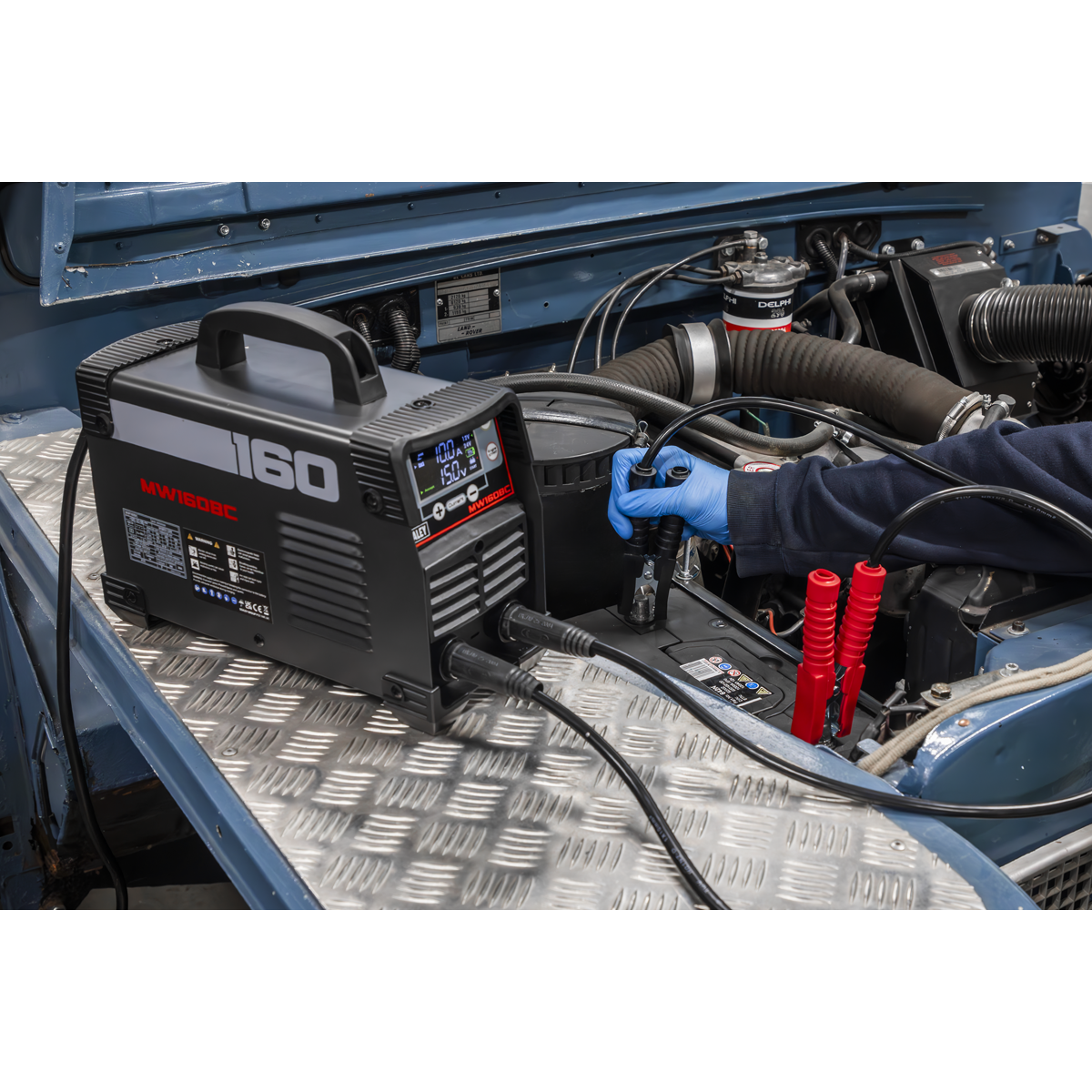 MMA/ARC Inverter Welder 160A & Battery Charger/Starter 200A 230V