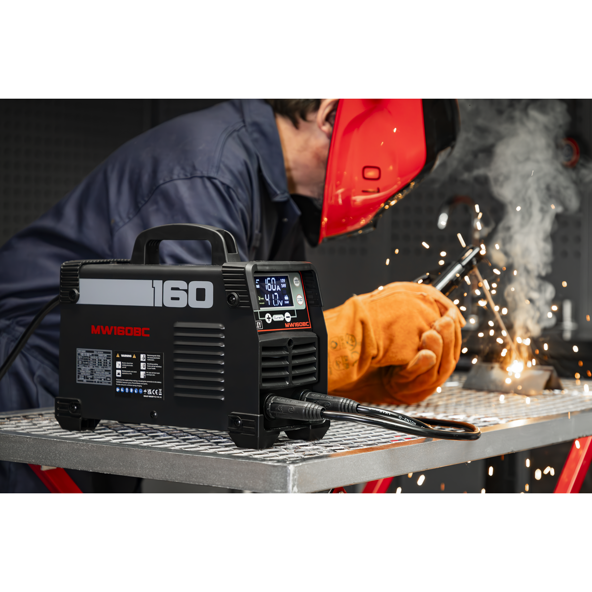MMA/ARC Inverter Welder 160A & Battery Charger/Starter 200A 230V