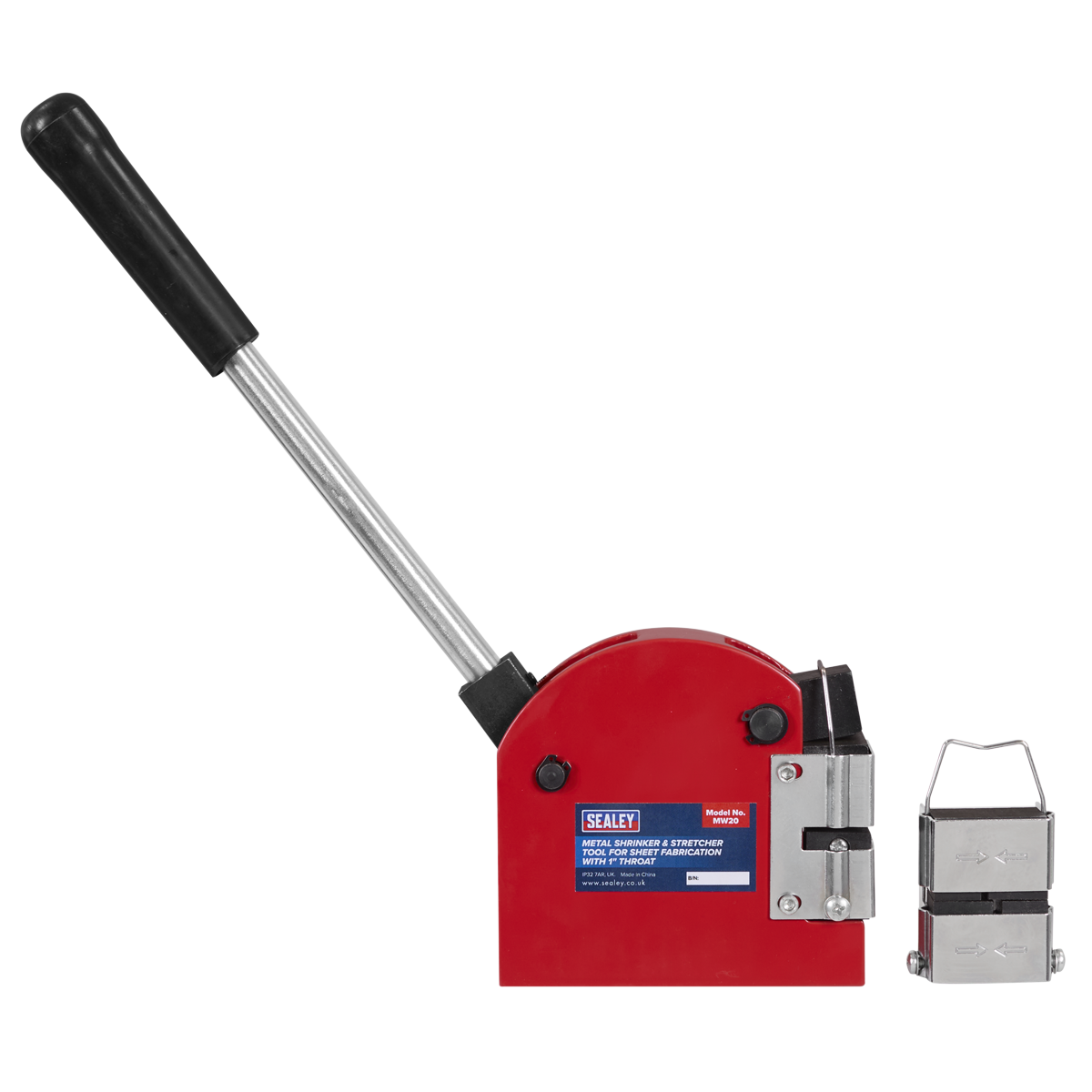 Metal Shrinker & Stretcher Tool for Sheet Fabrication with 1" Throat