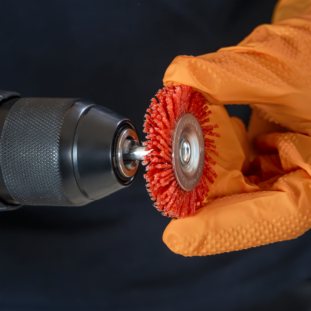 Nylon Filament Circular Brush with 6mm Shaft