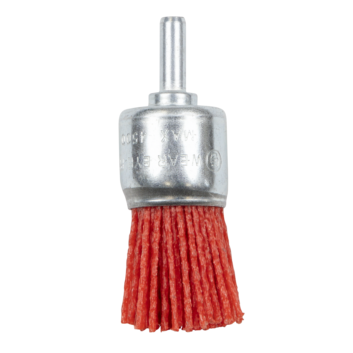 25mm Nylon Filament End Brush with 6mm Shaft