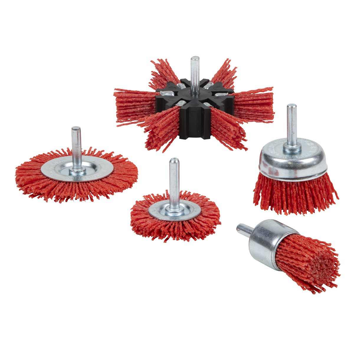 Nylon Filament 5pc Brush Set