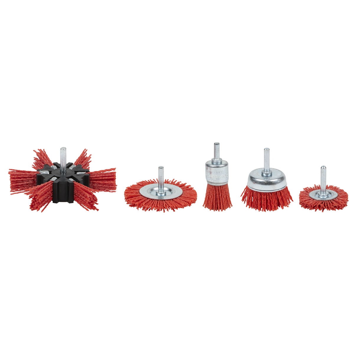 Nylon Filament 5pc Brush Set