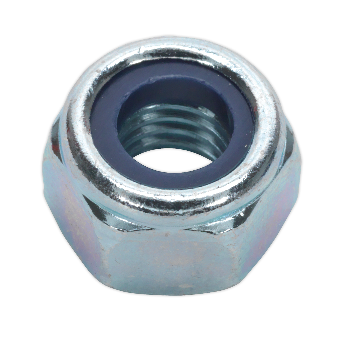 Zinc Plated Nylon Locknut, DIN 982