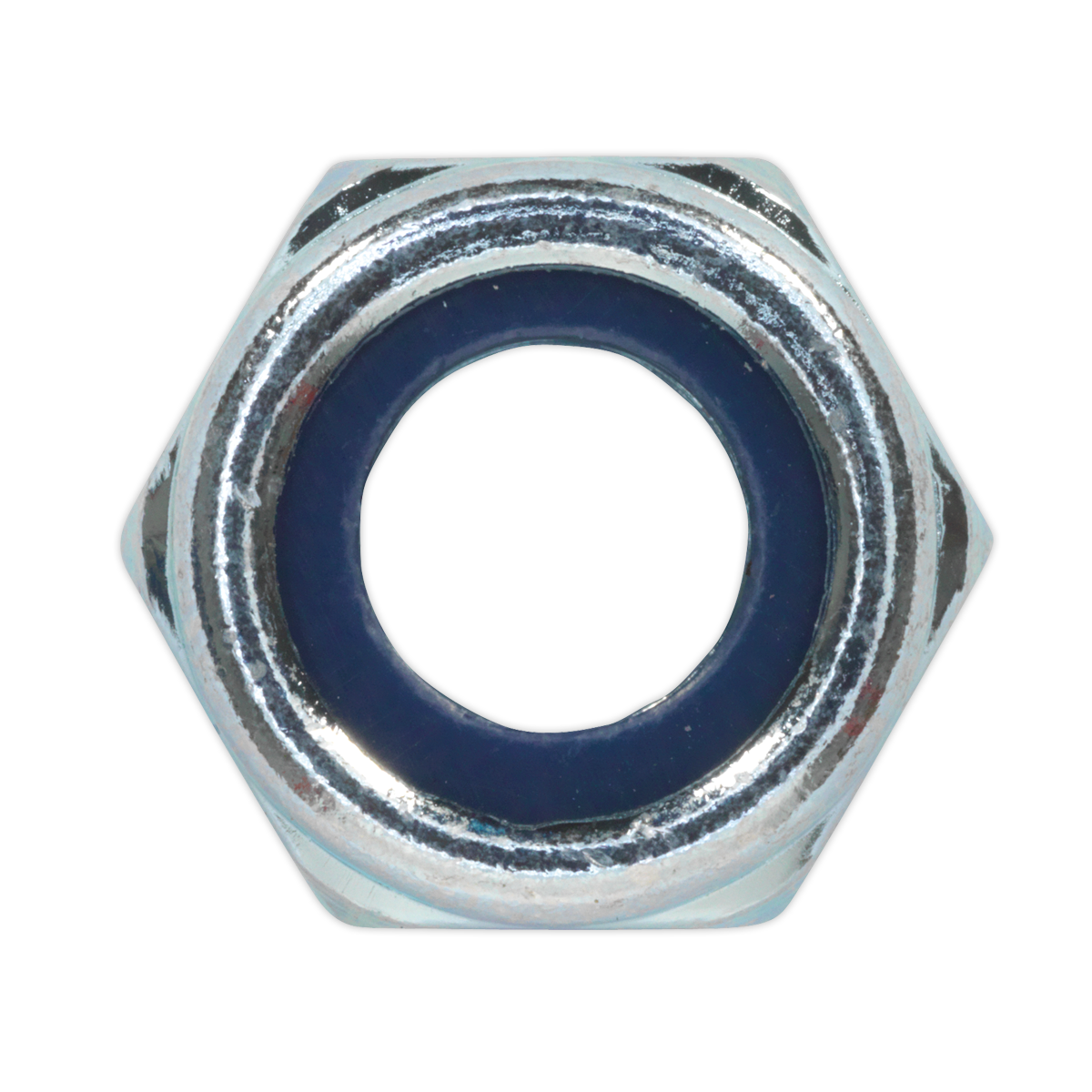 Zinc Plated Nylon Locknut, DIN 982