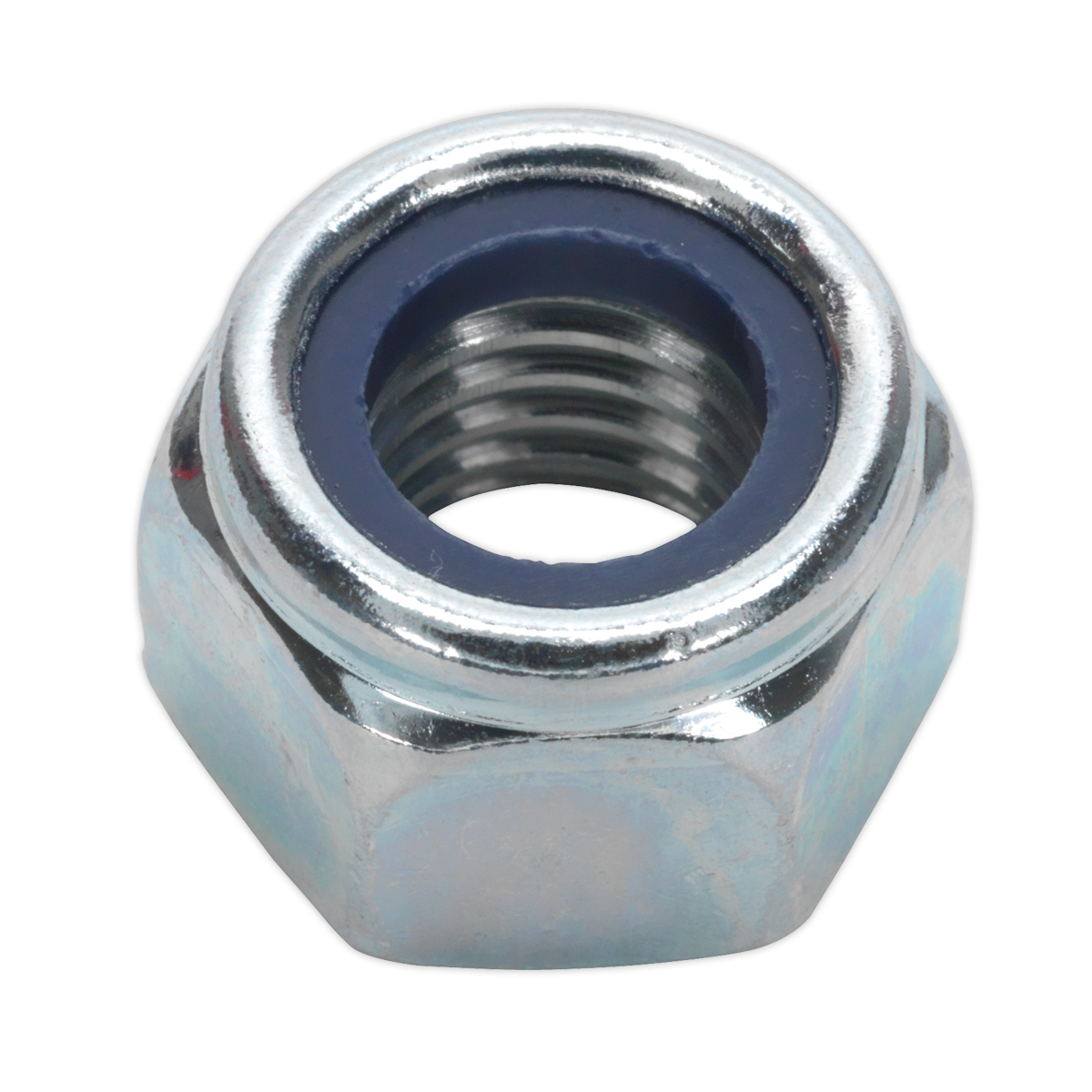 Zinc Plated Nylon Locknut, DIN 982