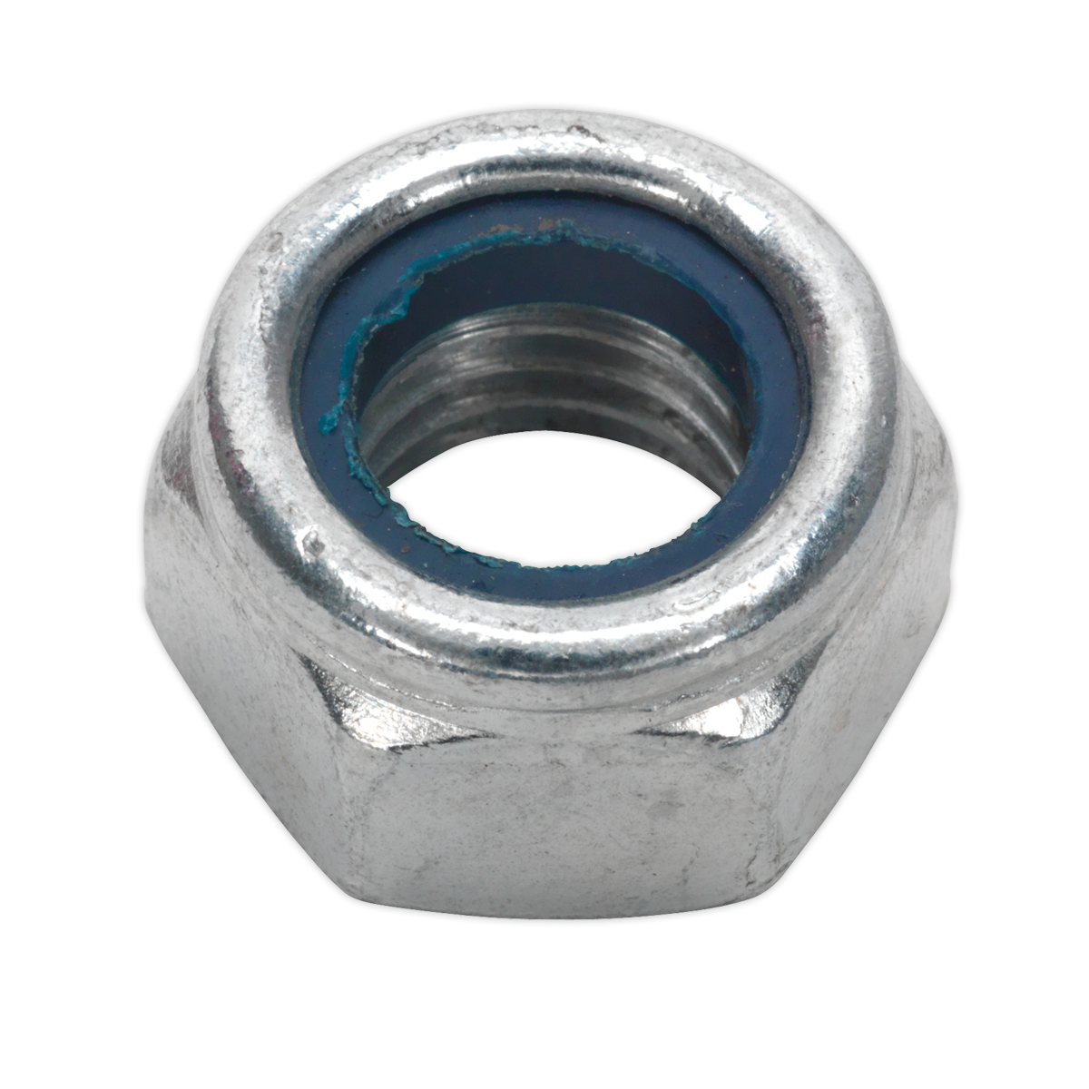 Zinc Plated Nylon Locknut, DIN 982