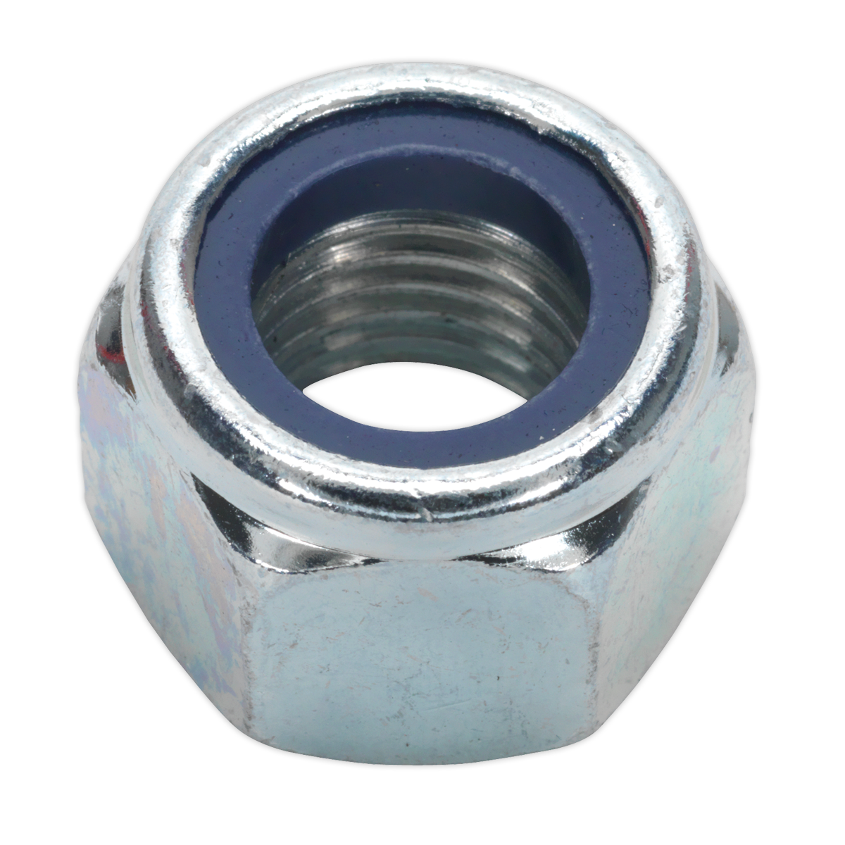 Zinc Plated Nylon Locknut, DIN 982