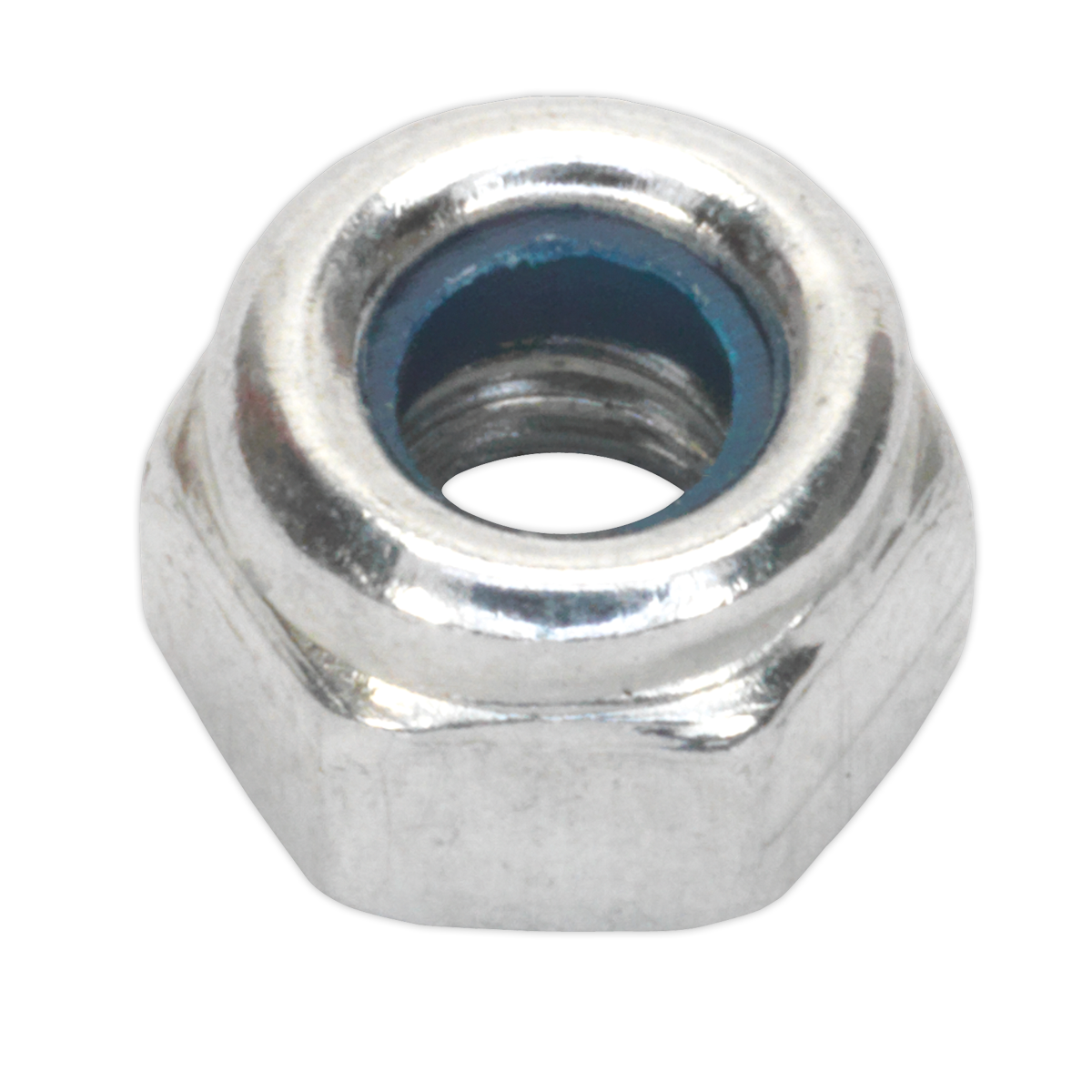 Zinc Plated Nylon Locknut, DIN 982