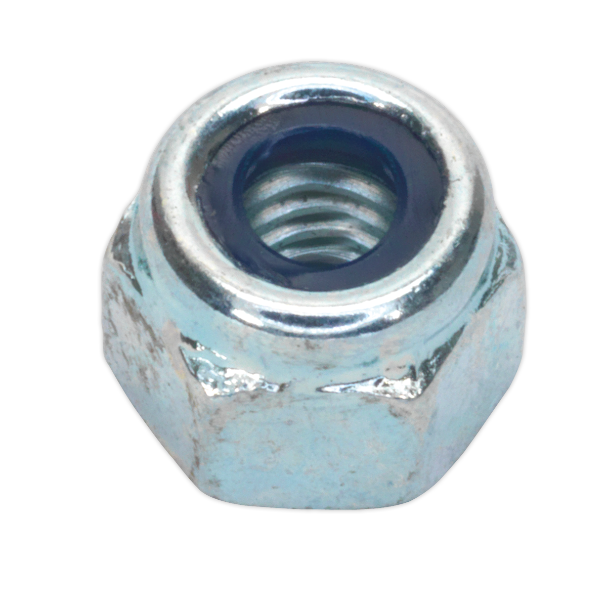 Zinc Plated Nylon Locknut, DIN 982
