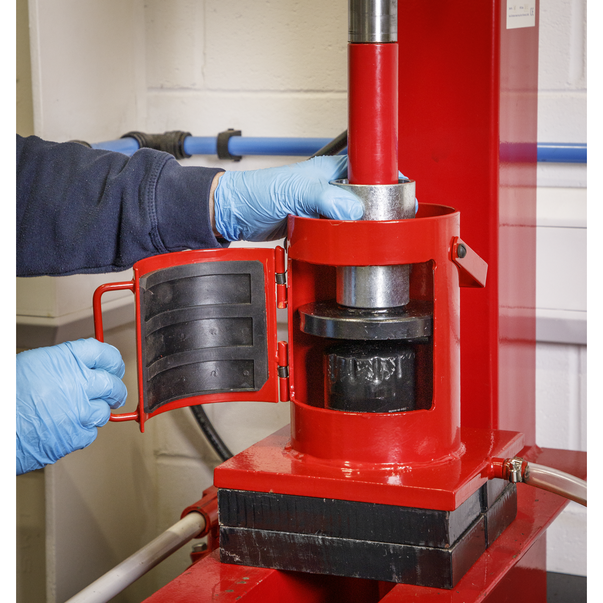 Oil Filter Crushing Unit