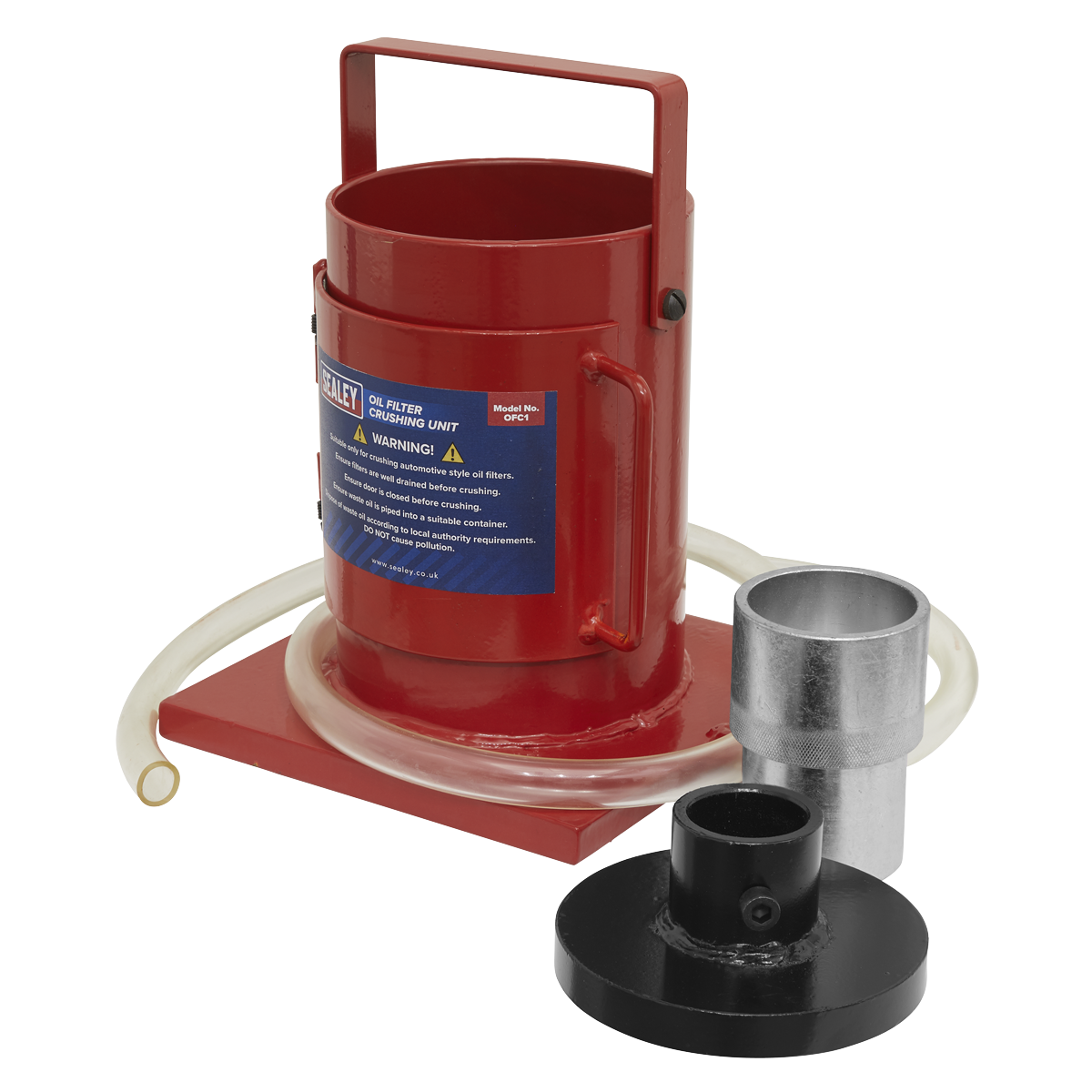 Oil Filter Crushing Unit