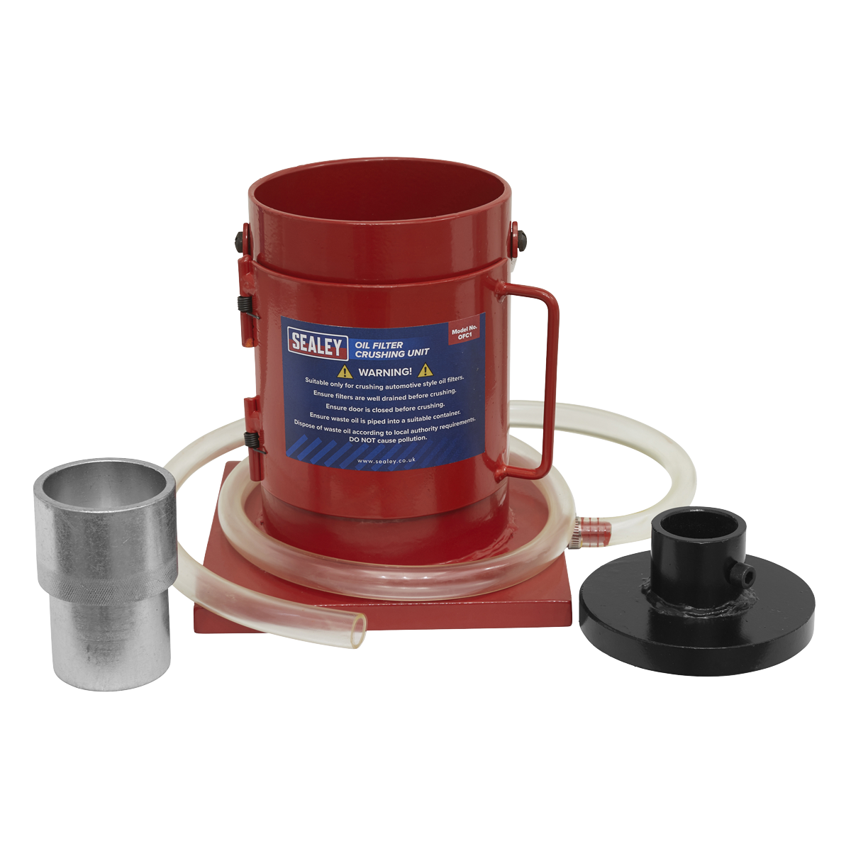Oil Filter Crushing Unit